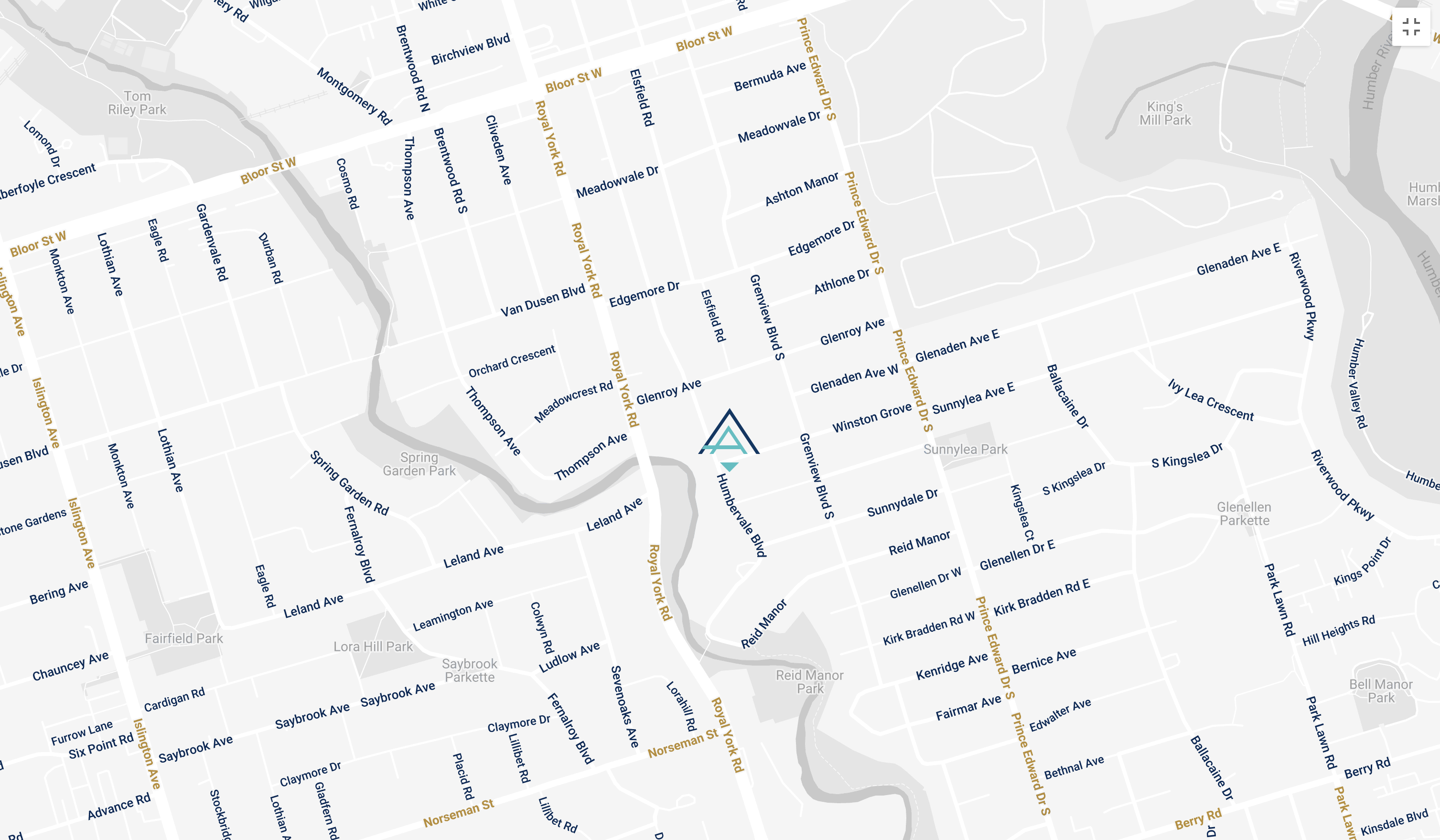 159HumbervaleMap